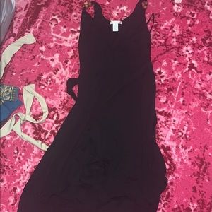 Large design history black dress